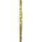 Ekena Millwork Attica with Rose Ceiling Medallion (Canopies up to 4 1/2"), 26"OD x 3 3/4"ID x 1 1/2"P, Rich Gold CM26ATRGS - alternate 3